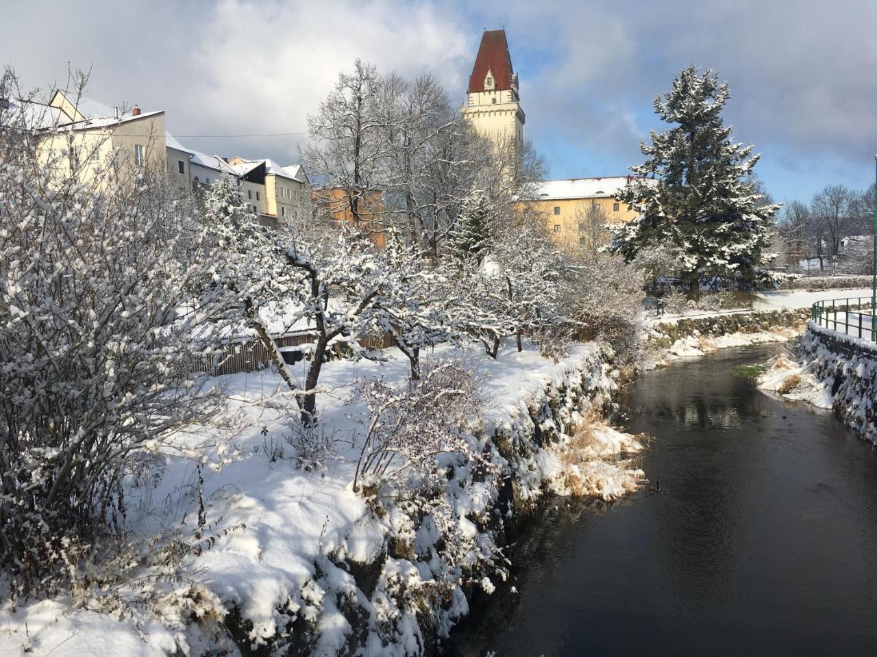 Hotel Zum Goldenen Hirschen Freistadt Eksteriør bilde